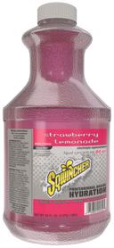 Sqwincher Strawberry Lemonade Liquid Concentrate, 64 Fluid Ounce -- 6 per case.