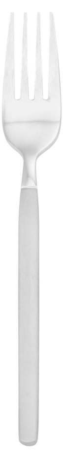 Walco Stainless Hallmark 2000 Collection 18/10 Frosted Vogue Salad Fork -- 12 per case.
