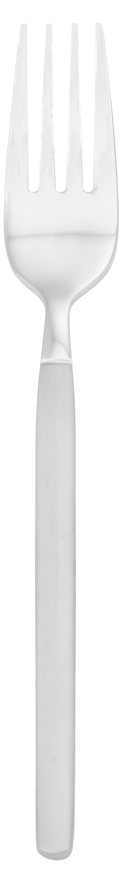 Walco Stainless Hallmark 2000 Collection 18/10 Frosted Vogue Salad Fork -- 12 per case.