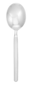 Walco Stainless Hallmark 2000 Collection 18/10 Frosted Vogue Bouillon Spoon -- 12 per case.