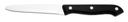 Kansas City Steak Knife with Black Delrin Handle -- 12 per case.
