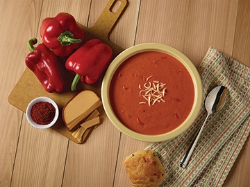 Blount Red Pepper and Smoked Gouda Bisque, 4 Pound -- 4 per case.