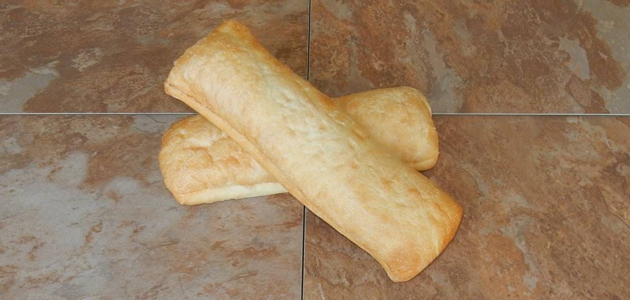 Gonnella Baking Company Ciabatta Demi Baguette, 4.25 Ounce -- 72 per case.