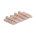 Holten Meat 4-1 St Louis Pork Rib - Patty, 40 Pieces of 4 Ounce, 10 Pound