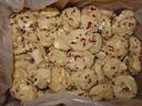 Hopes Gourmet White Chocolate Cranberry Cookie Dough, 2.5 Ounce -- 128 per case