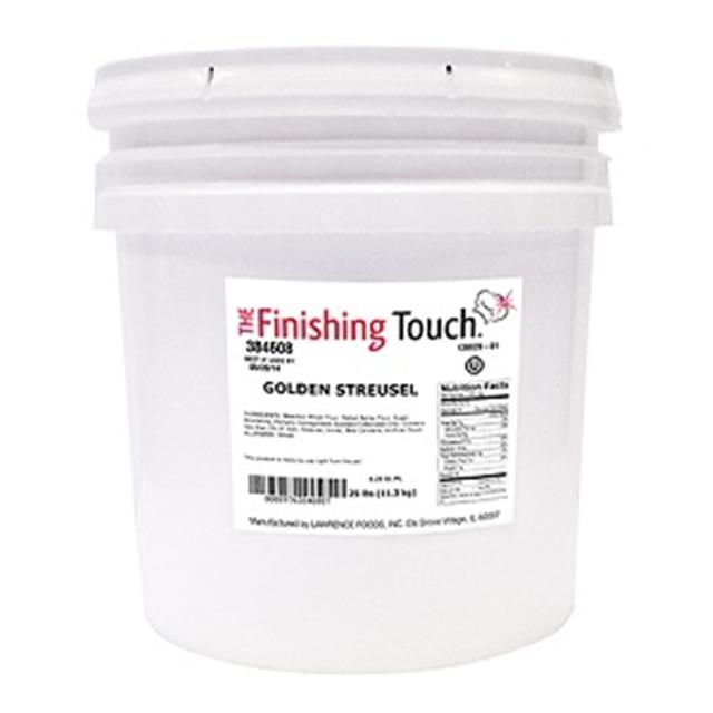 The Finishing Touch Golden Streusel Topping, 25 Pound