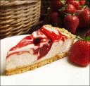 Tennessee Strawberry Swirl 9 inch Cheesecake, 3 Pound -- 4 per case.