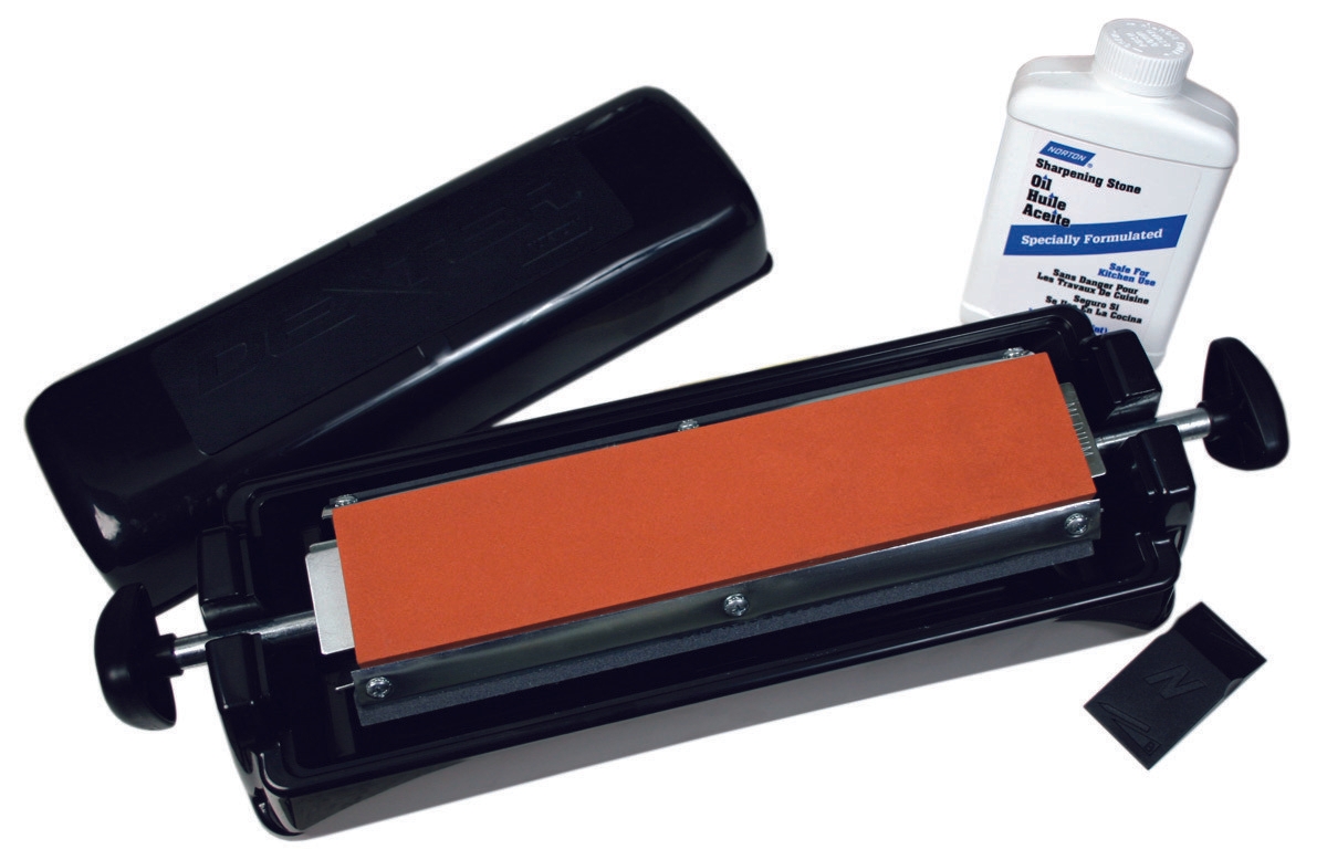 Dexter Russell Tri Stone Sharpener System.