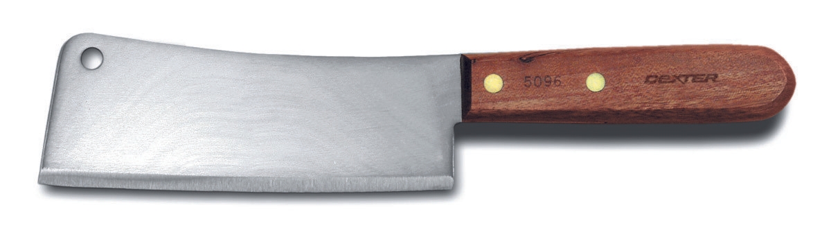 Dexter Russell Traditional Stainless Heavy Duty Cleaver, 6 inch -- 6 per case.