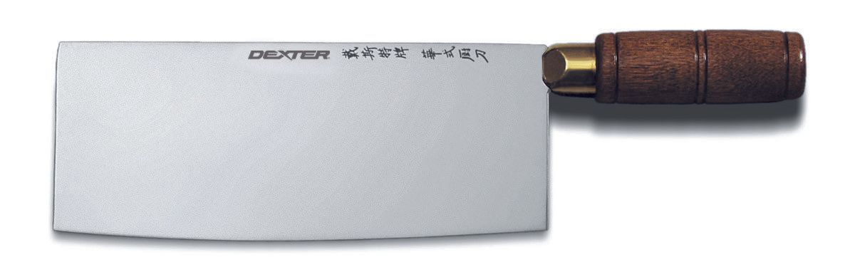 Dexter Russell Traditional Chinese Chefs Knife, 7 X 2 3/4 Inch -- 6 Per Case