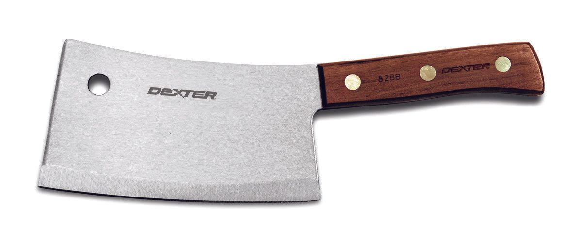 Dexter Russell Heavy Duty Stainless Cleaver, 7 Inch
