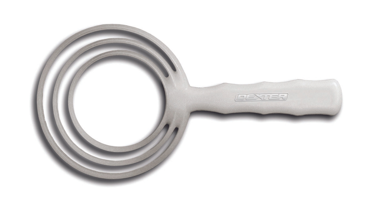 Scraper, 4 Round Bone Dust Scraper.