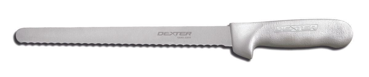 Dexter Russell Slicer, 10 Narrow Scalloped Roast Slicer