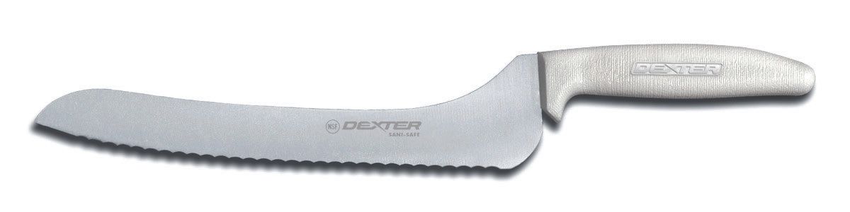 Dexter Russell Dexter Sani-safe 9 Inch Scalloped Offset Sandwich Knife