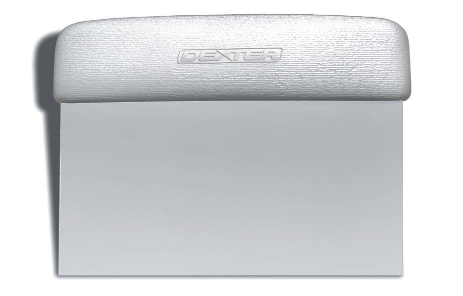 Dexter Russell Dough Cutter Scraper, 6 x 3 inch -- 12 per case.