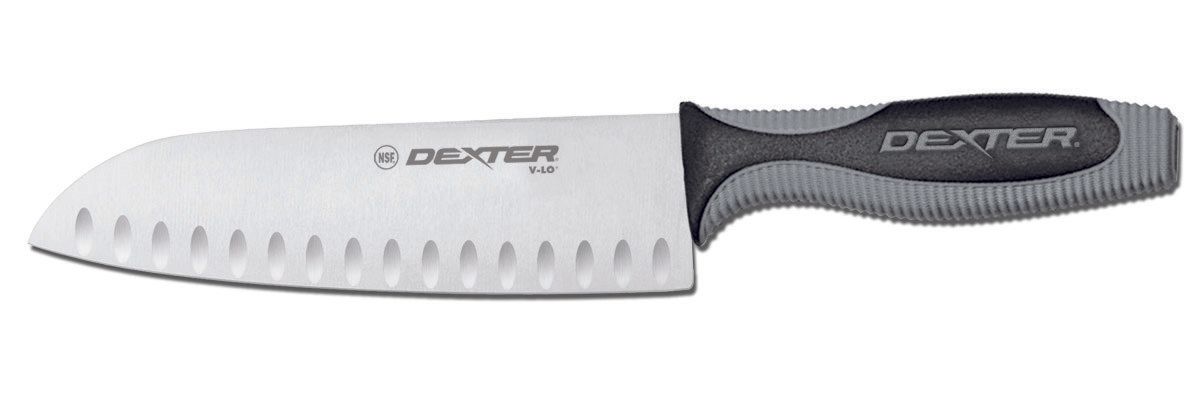 Dexter Russell V Lo Duo Edge Santoku Style Chef Knife, 7 Inch