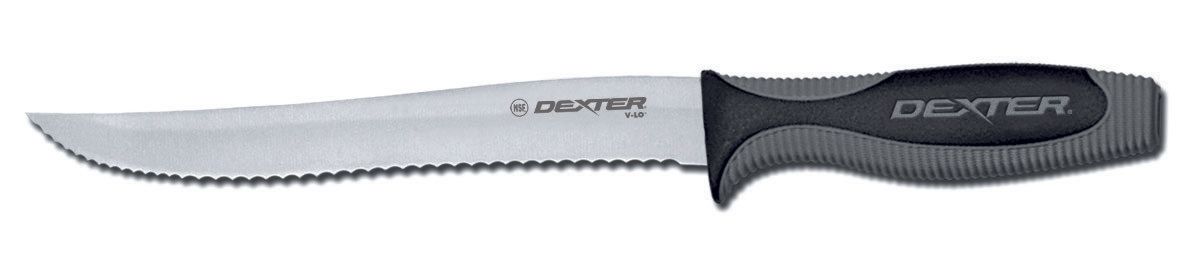 Dexter Russell V Lo Scalloped Utility Slicer Knife, 8 Inch