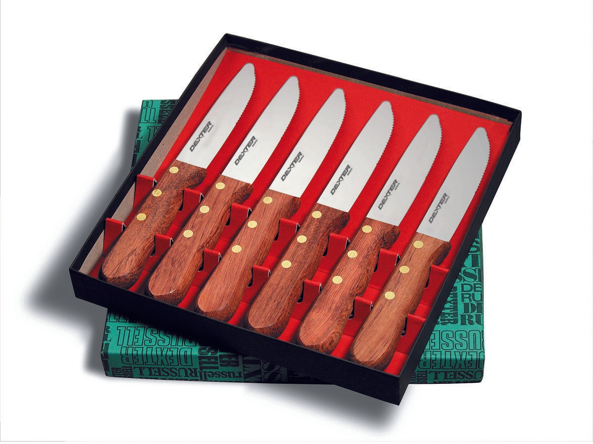 Dexter Russell International Jumbo Style Steak Knife Set -- 1 set.