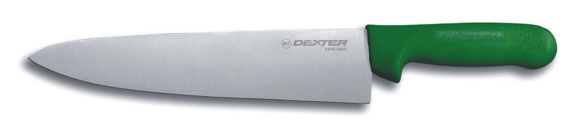 Dexter Russell Sani Safe Cooks Knife With Green Handle, 10 Inch -- 6 Per Case