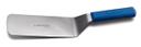 Dexter Russell Sani Safe Cake Turner with Blue Handle, 8 x 3 inch -- 6 per case.