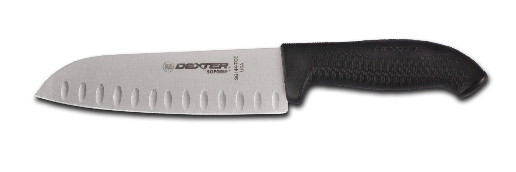 Dexter Russell Sofgrip Duo Edge Santoku Knife, 7 Inch -- 6 Per Case
