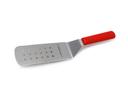 Dexter Russell Sani Safe Perforated Turner with Red Handle, 8 x 3 inch -- 6 per case.