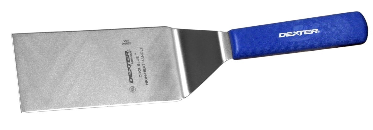 Dexter Russell Sani Safe High Heat Hamburger Turner, 6 x 3 inch -- 6 per case.