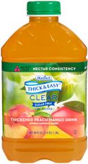 Thick and Easy Nectar Consistency Thickened Peach Mango Drink, 46 Ounce -- 6 per case