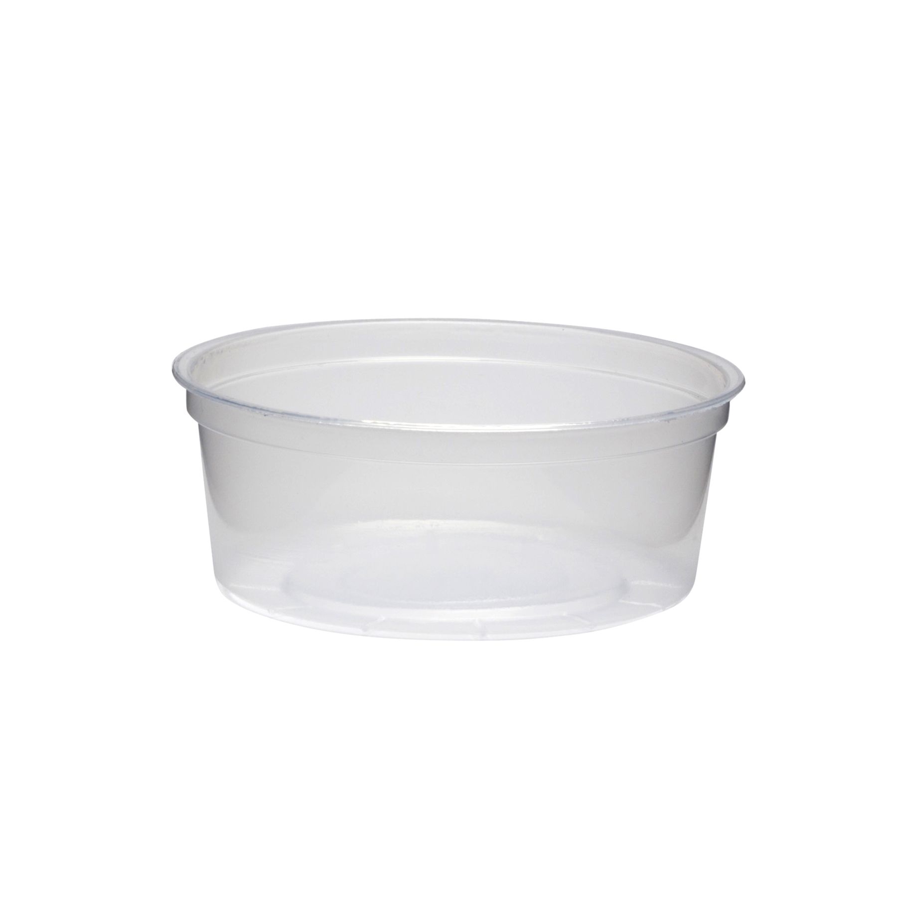 WNA Deli Containers, Clear, 8oz, 50/Pack, 10 Pack/Carton