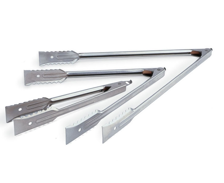 Edlund 4400 HDL Series Stainless Steel Heavy Duty Spring Hinged Scallop Tong, 16 inch.