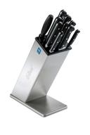 KNIFE BLOCK STAINLESS STEEL 1 COUNT