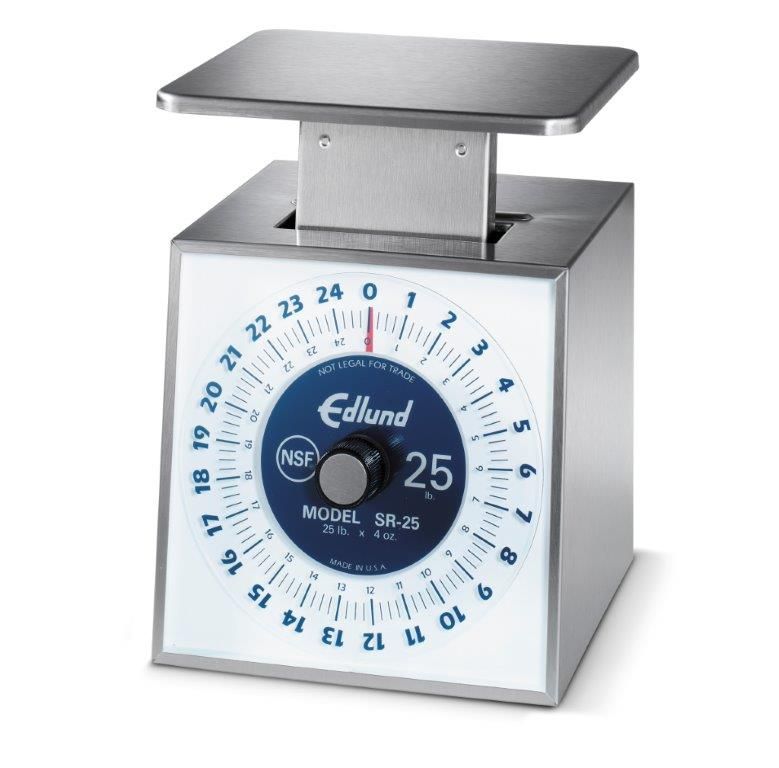 Edlund Scale Stainless Steel 25lb X4oz