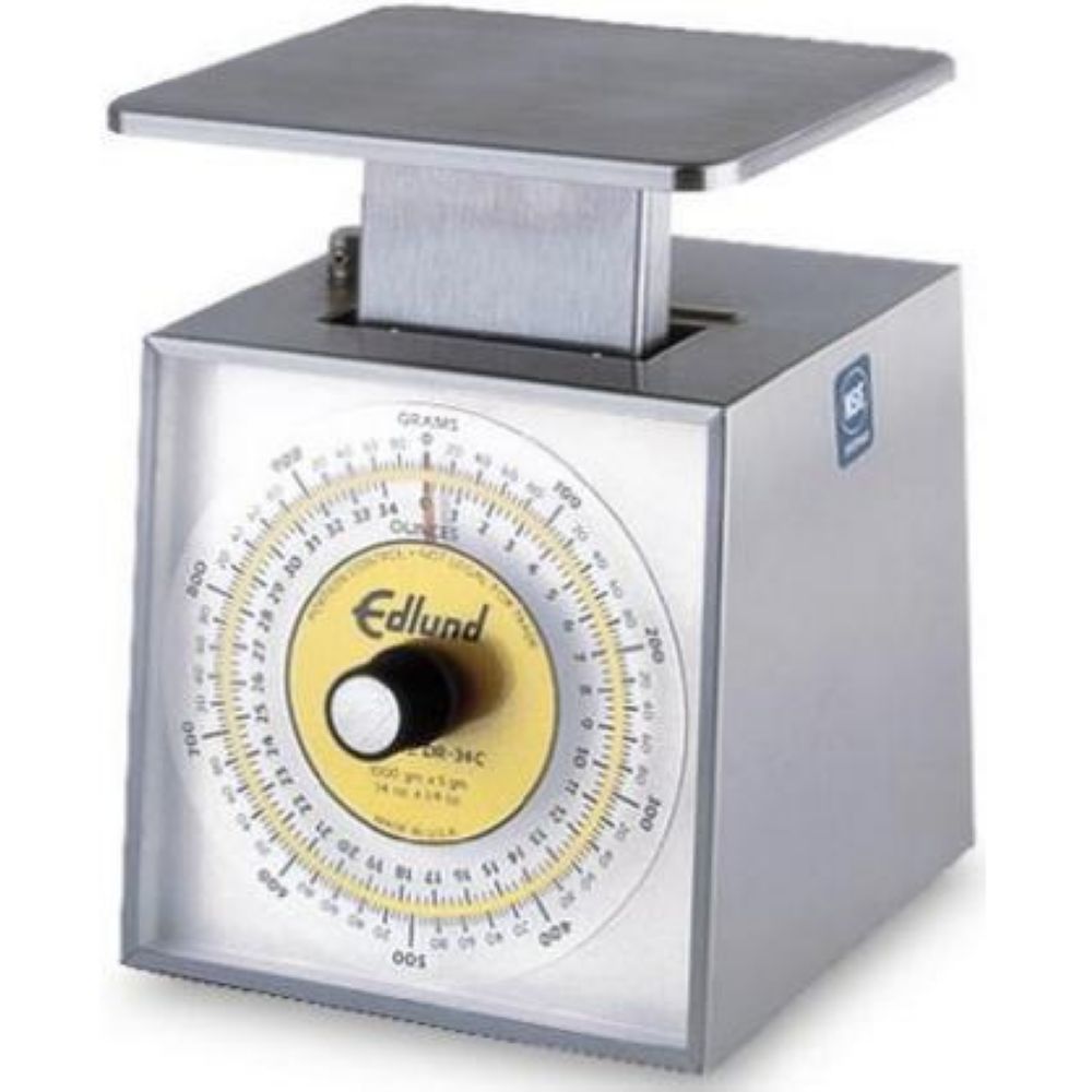 Edlund Premier Series Stainless Steel Metric Portion Scale, 34 Ounce -- 6 Per Case