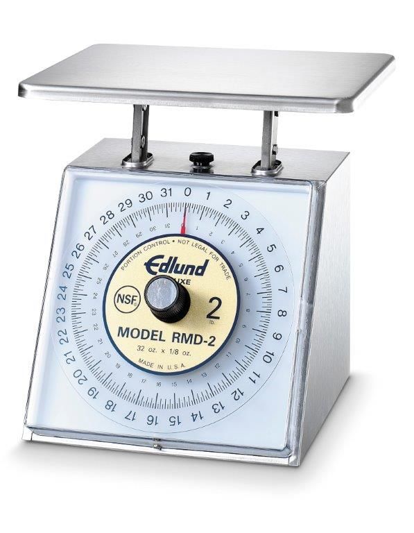 Edlund Four Star Series Deluxe Stainless Steel Portion Scale, 32 Ounce X 1/8 Ounce