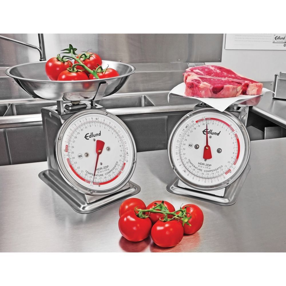 Edlund Heavy Duty Series Stainless Steel Portion Scale, 10 Pound X 1/2 Ounce