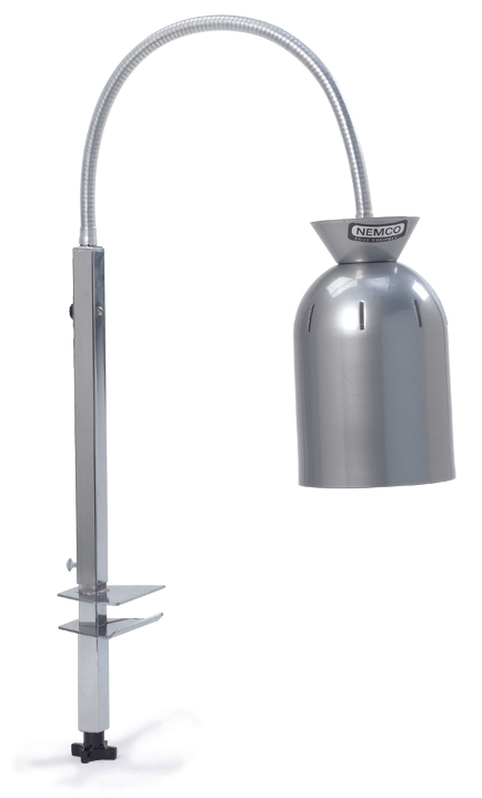 Nemco Food Equipment Single Bulb Lamp - Adjustable Gooseneck, 3 feet.