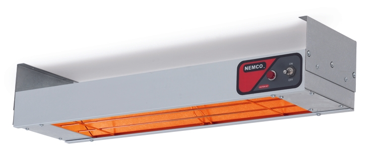 Nemco Food Equipment Hanging Infrared Bar Heater, 72 inch.