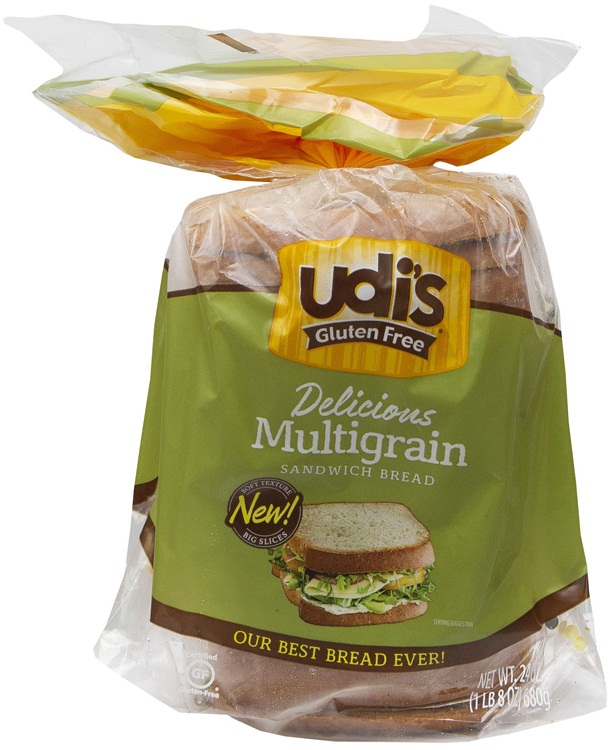 Udi's Foodservice Multigrain Bread, 24 Ounce -- 6 Per Case