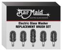 Bar Maid Brush Set, 6 inch -- 5 per case.