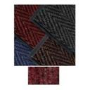 Cactus Burgundy Chevron Rib Commercial Herringbone Mat, 3 x 5 Feet.