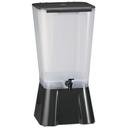 Tablecraft Black Translucent Beverage Dispenser, 5 Gallon Capacity