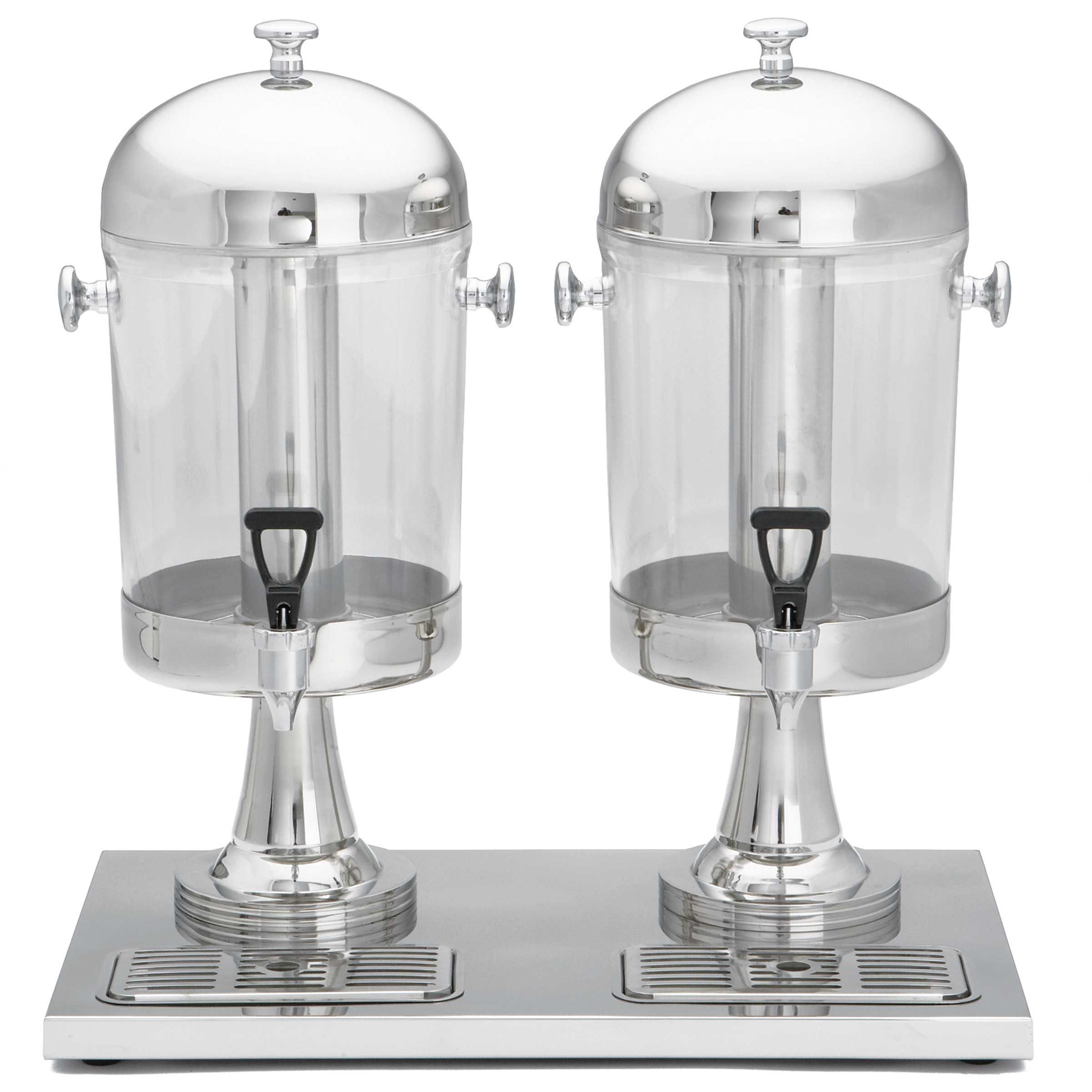 Tablecraft Double Base Beverage Dispenser, 2.1 Gallon Capacity