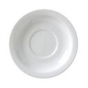 Vertex China Catalina Collection Undecorated Porcelain White Nappie, 5 1/4 inch -- 36 per case.