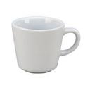 Vertex China Argyle Collection Undecorated Porcelain White Tall Cup, 3 inch -- 36 per case.