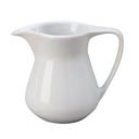 Vertex China Argyle and Catalina Collection Undecorated Porcelain White Creamer, 3 inch -- 36 per case.