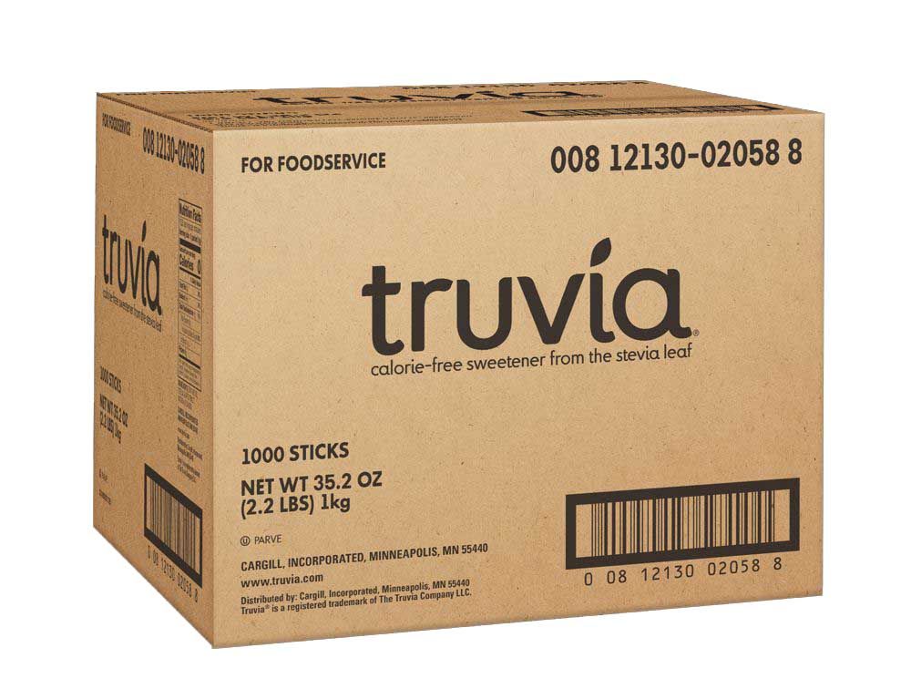 Truvia Foodservice Sweetner Stick, 1 Gram -- 1000 Per Case
