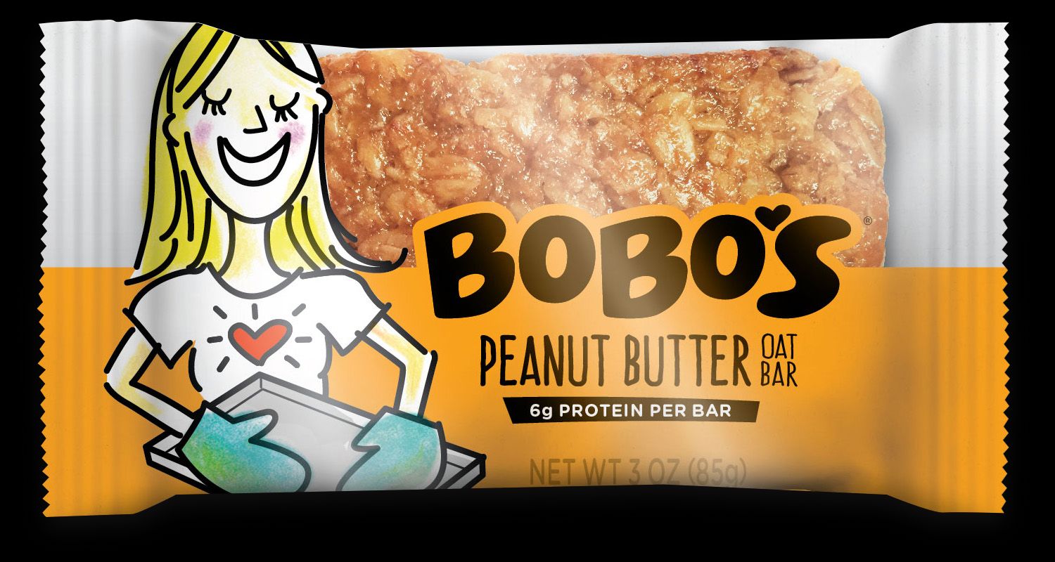 Bobos Peanut Butter Oat Bar, 3 Ounce -- 48 per case.