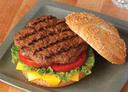 Advance Food Angus Beef Chuck Steak Burger, 3 Ounce -- 56 per case.