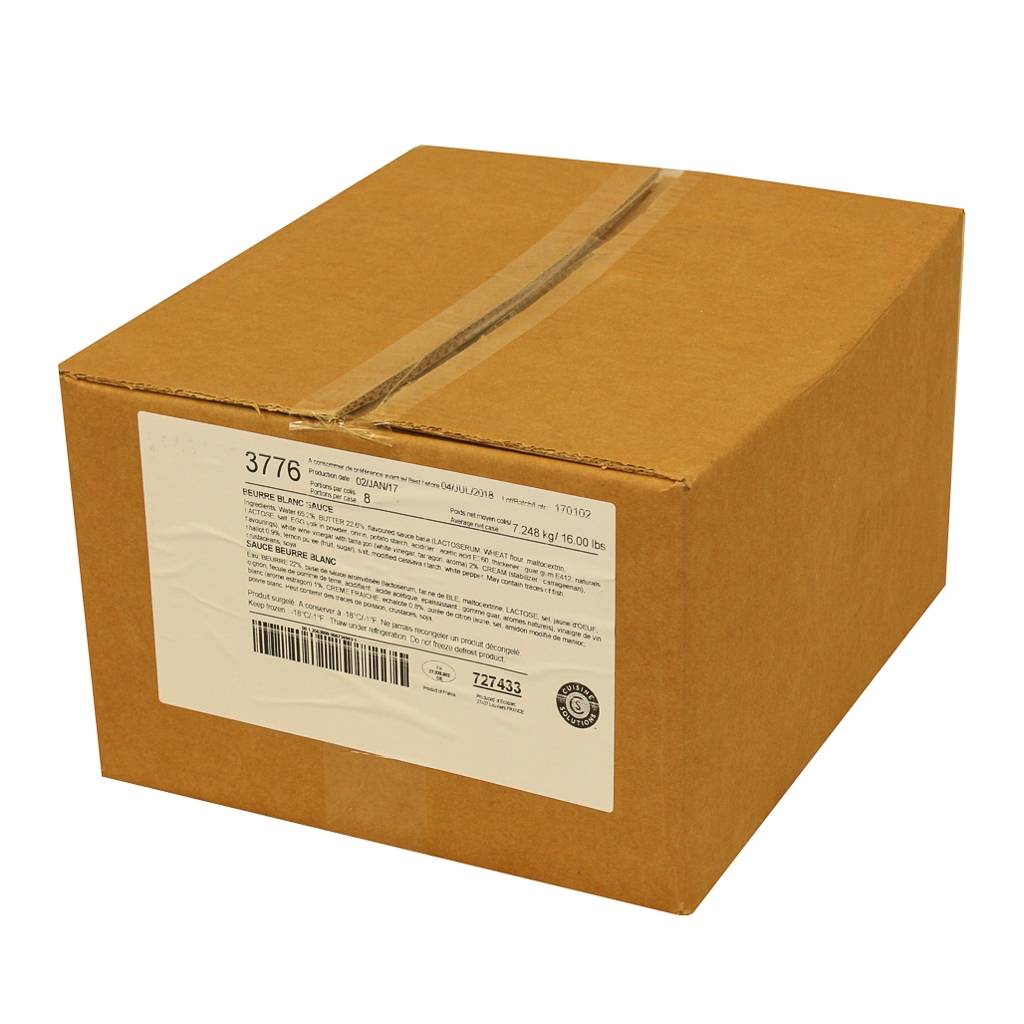 Cuisine Solutions Beurre Blanc Sauce, 2 Pound -- 8 per case.