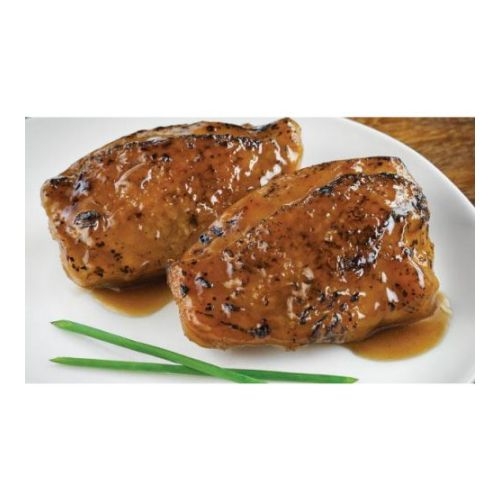 Cuisine Solutions Chicken Thigh with Teriyaki Sauce, 5 Pound -- 4 per case.